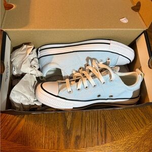 Converse Light Blue Women's Shoes